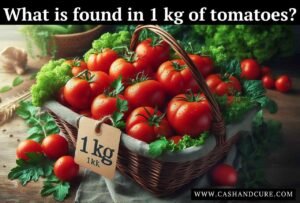 What is found in 1 kg of tomatoes, Do you know?