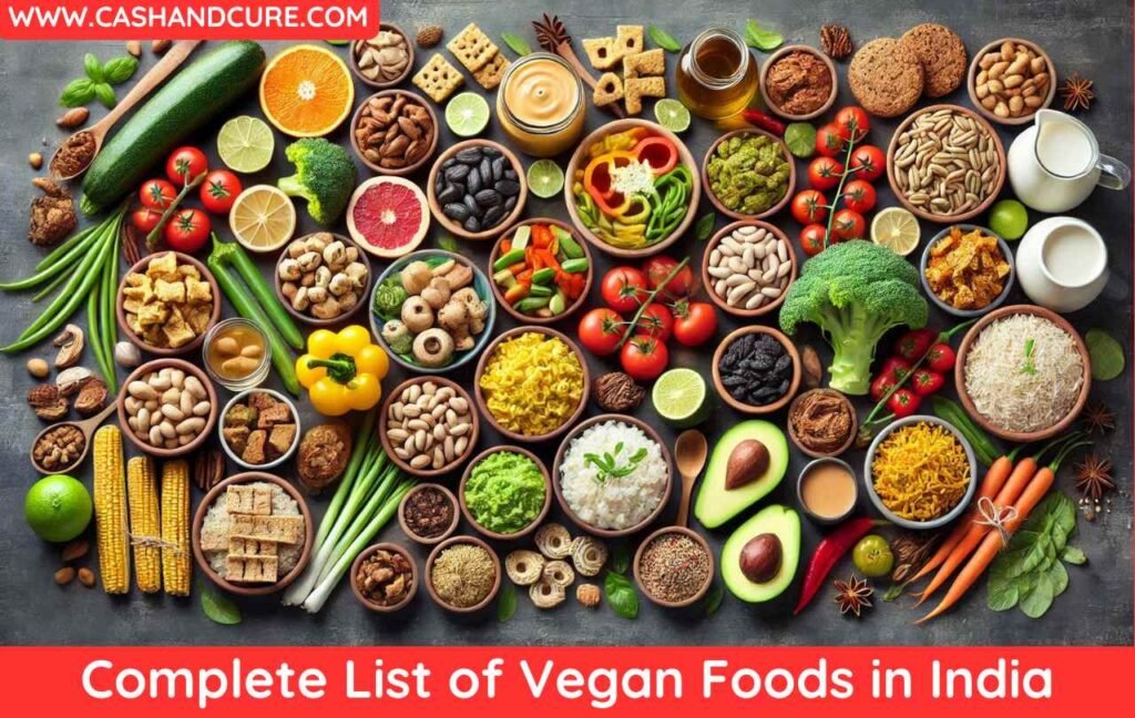 Complete List of Vegan Foods in India