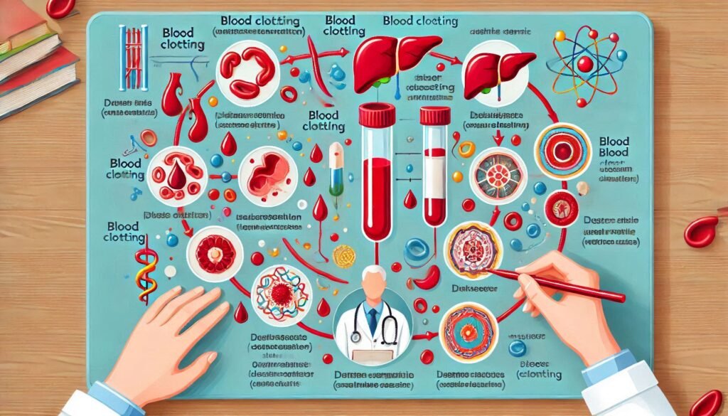 What is responsible for blood clotting