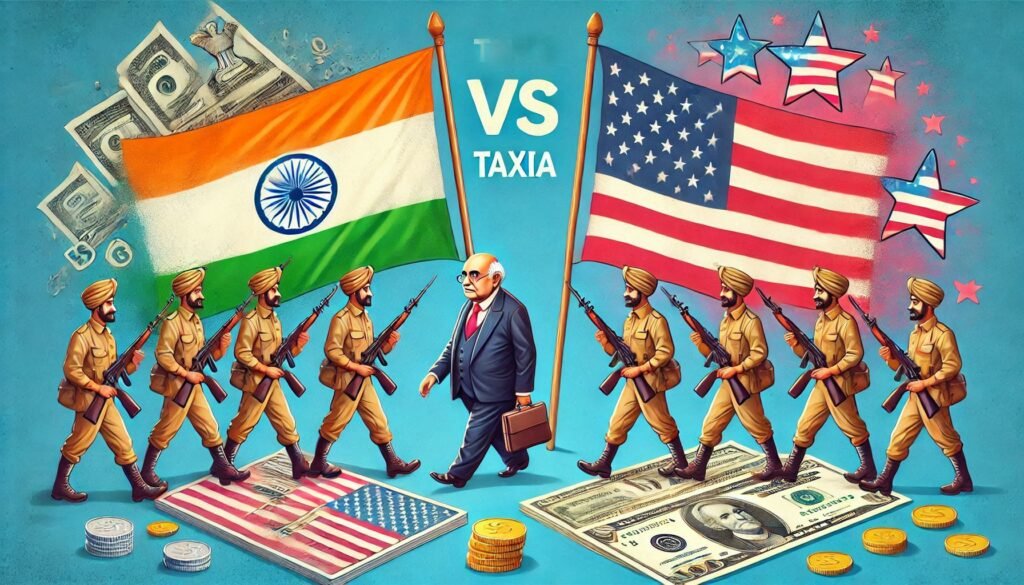 What is the difference in taxes between India and America