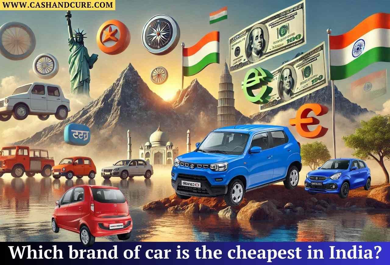 Which brand of car is the cheapest in India