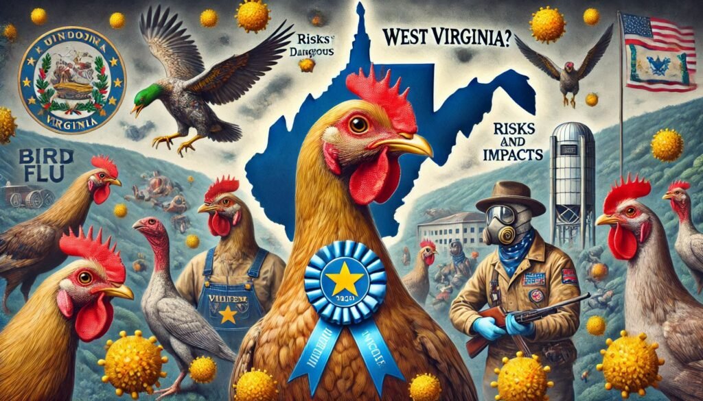 Why is bird flu dangerous in West Virginia